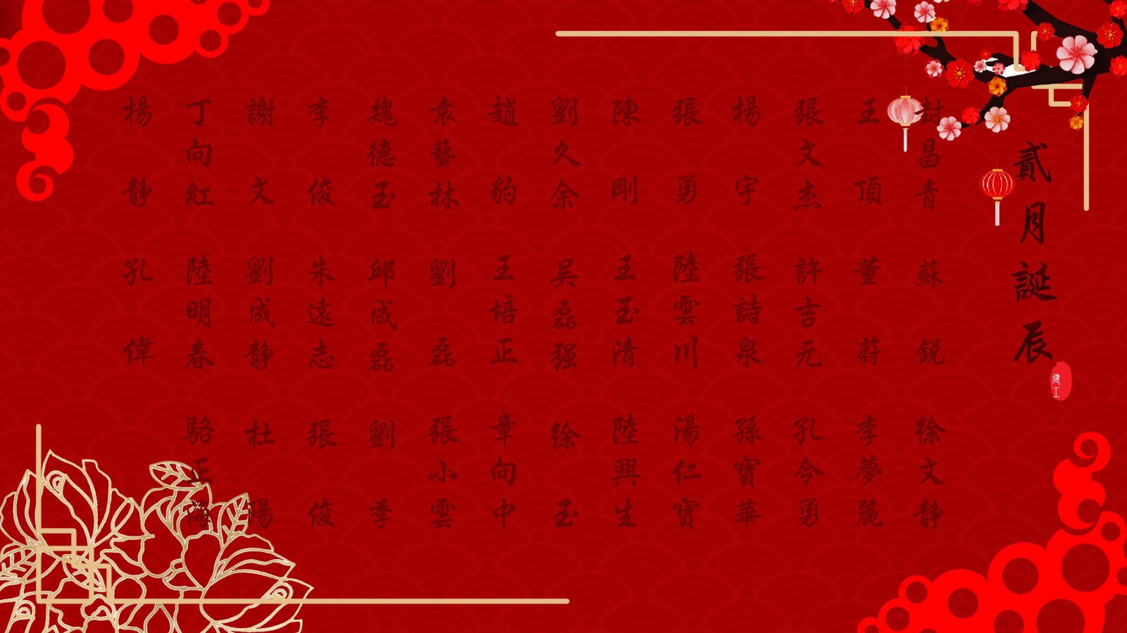【生日祝福】恭祝02月生日的員工生日快樂！